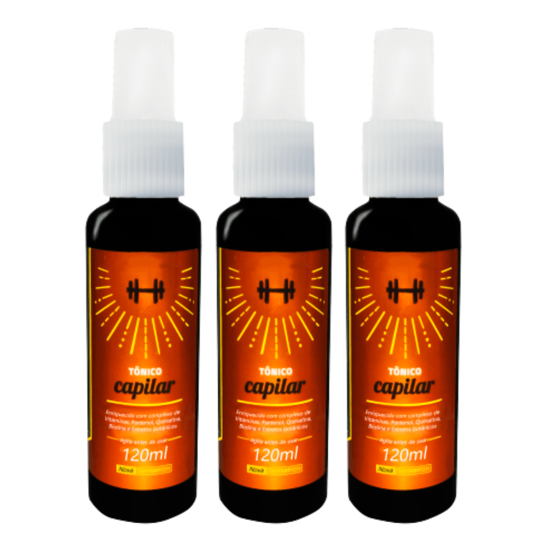 3 Barber Line - Tônico para Crescimento de Barba e Cabelo 1 3 Barber Line - Tônico para Crescimento de Barba e Cabelo
