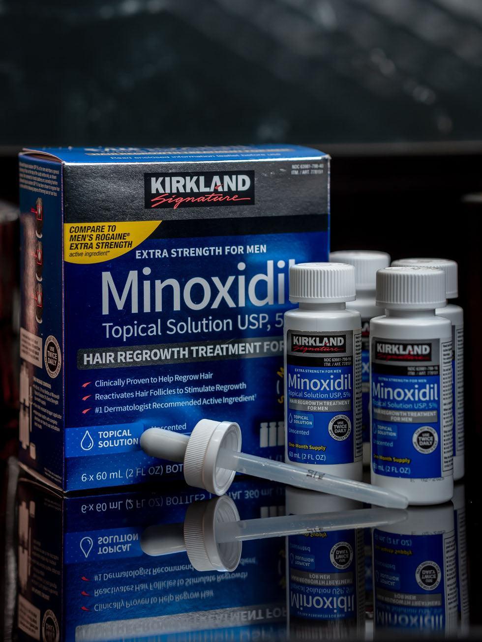 Kit Minoxidil 5% Caixa Fechada com 6 Frascos e Conta-Gotas 3 Kit Minoxidil 5% Caixa Fechada com 6 Frascos e Conta-Gotas - Imagem 3