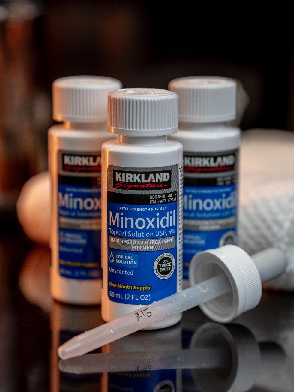 Kit Minoxidil 5% com 3 Frascos para Barba e Cabelo 4 Kit Minoxidil 5% com 3 Frascos para Barba e Cabelo - Imagem 4