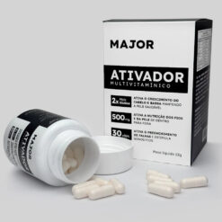 BTV - Site Oficial ativador major capsulas biotina barba cabelo estimula foliculos