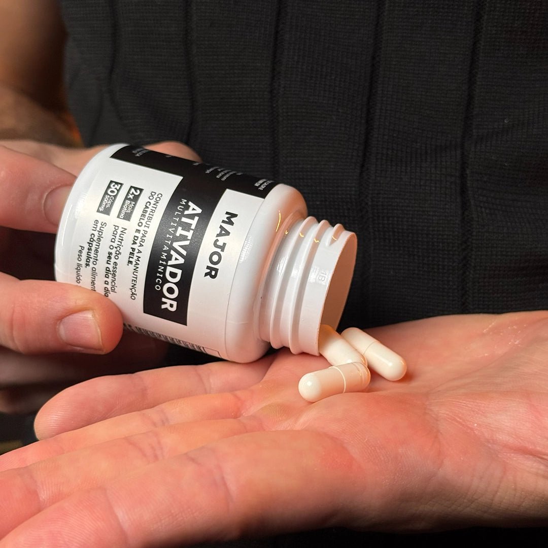 Multivitamínico Ativador MAJOR – Crescimento de Barba e Cabelo 4 Multivitamínico Ativador MAJOR – Crescimento de Barba e Cabelo - Imagem 4
