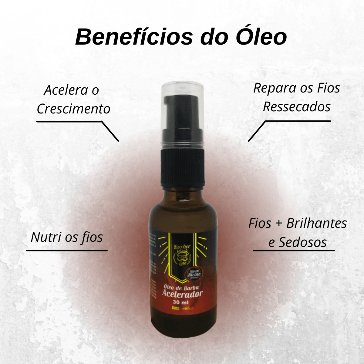 Kit Completo Para Crescimento de Barba - Barber Line 4 Kit Completo Para Crescimento de Barba - Barber Line - Imagem 4