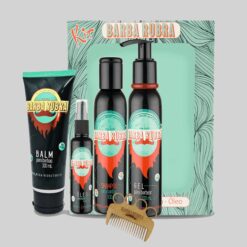 Kit Verde - Shampoo, Balm, Gel, Óleo e Pente