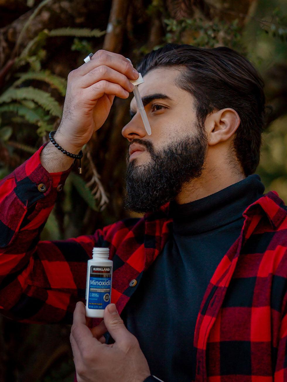 Minoxidil 5% para Barba e Cabelo com Conta-Gotas 4 Minoxidil 5% para Barba e Cabelo com Conta-Gotas - Imagem 4