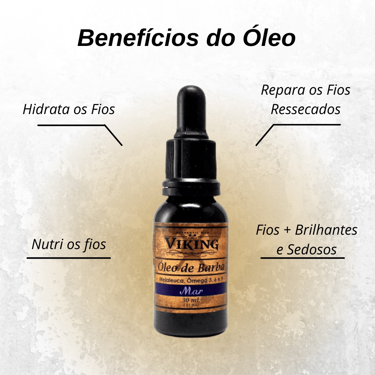Óleo para Barba - Linha Mar - Viking 2 Óleo para Barba - Linha Mar - Viking - Imagem 2
