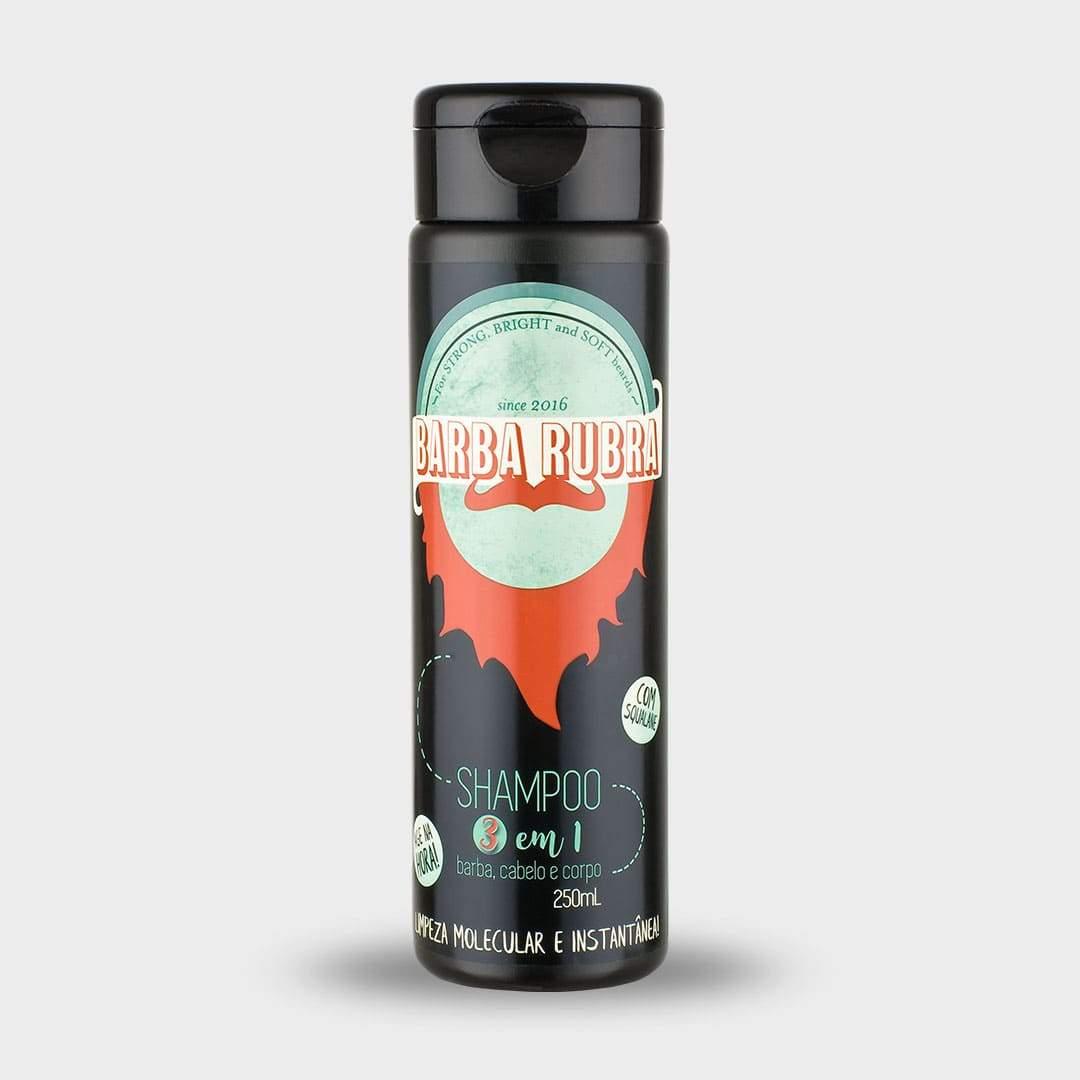 Shampoo 3 em 1 250ml Barba Rubra 2 Shampoo 3 em 1 250ml Barba Rubra - Imagem 2