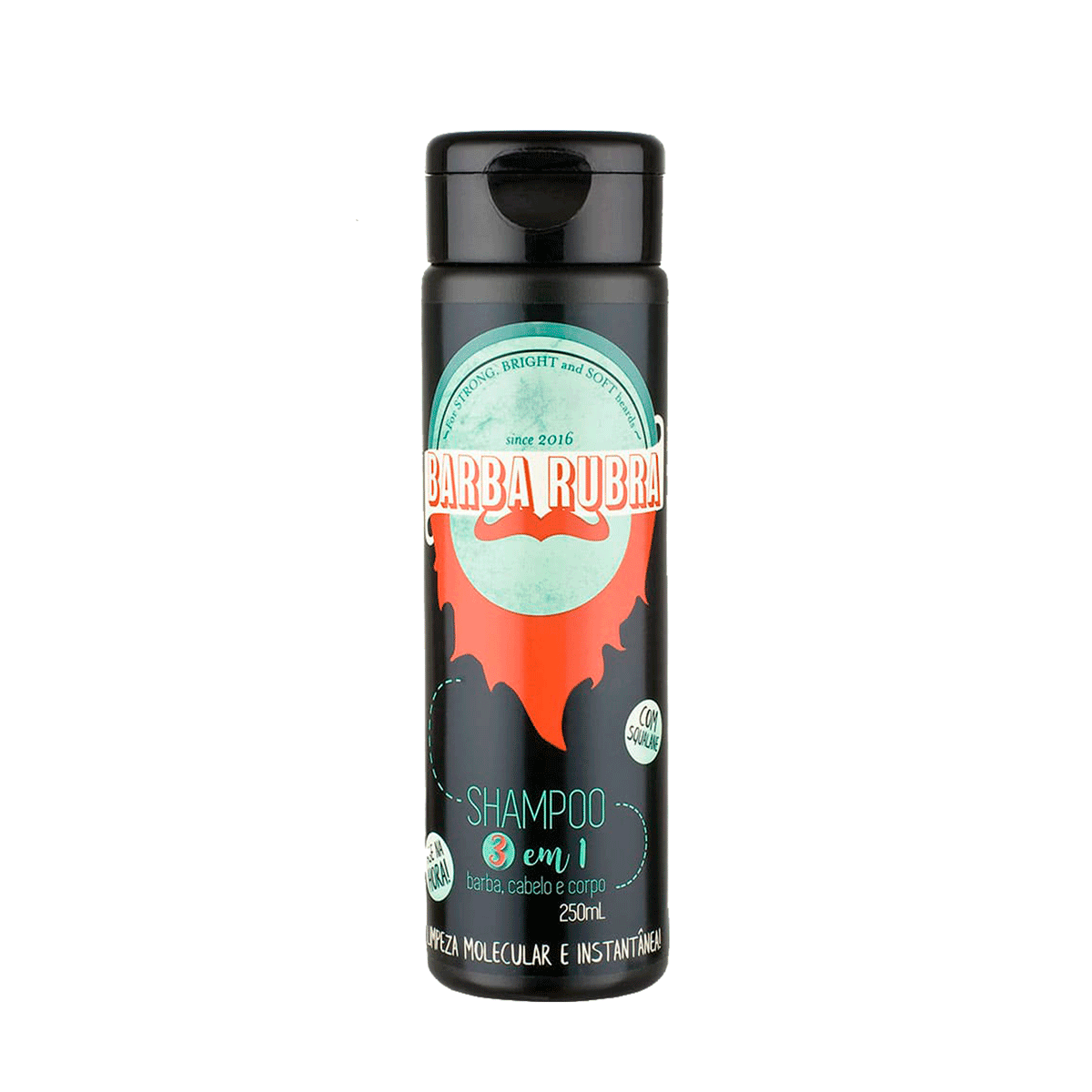 Shampoo 3 em 1 250ml Barba Rubra 1 Shampoo 3 em 1 250ml Barba Rubra