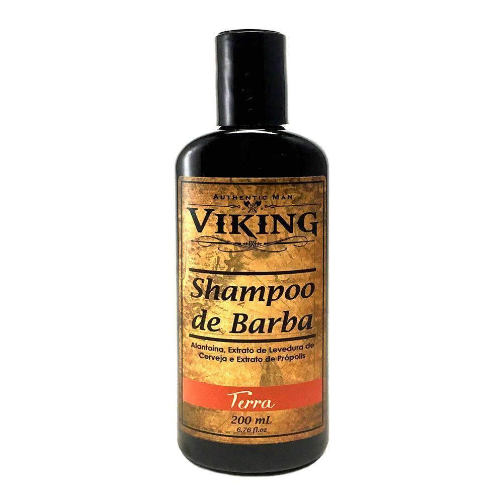 Shampoo de Barba - Terra - Viking 200ML 1 Shampoo de Barba - Terra - Viking 200ML